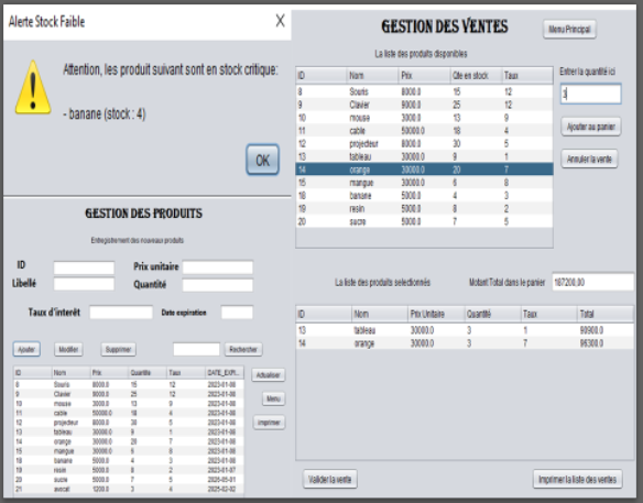Application client-serveur pour le d�partement G�nie Informatique IST-Mamou